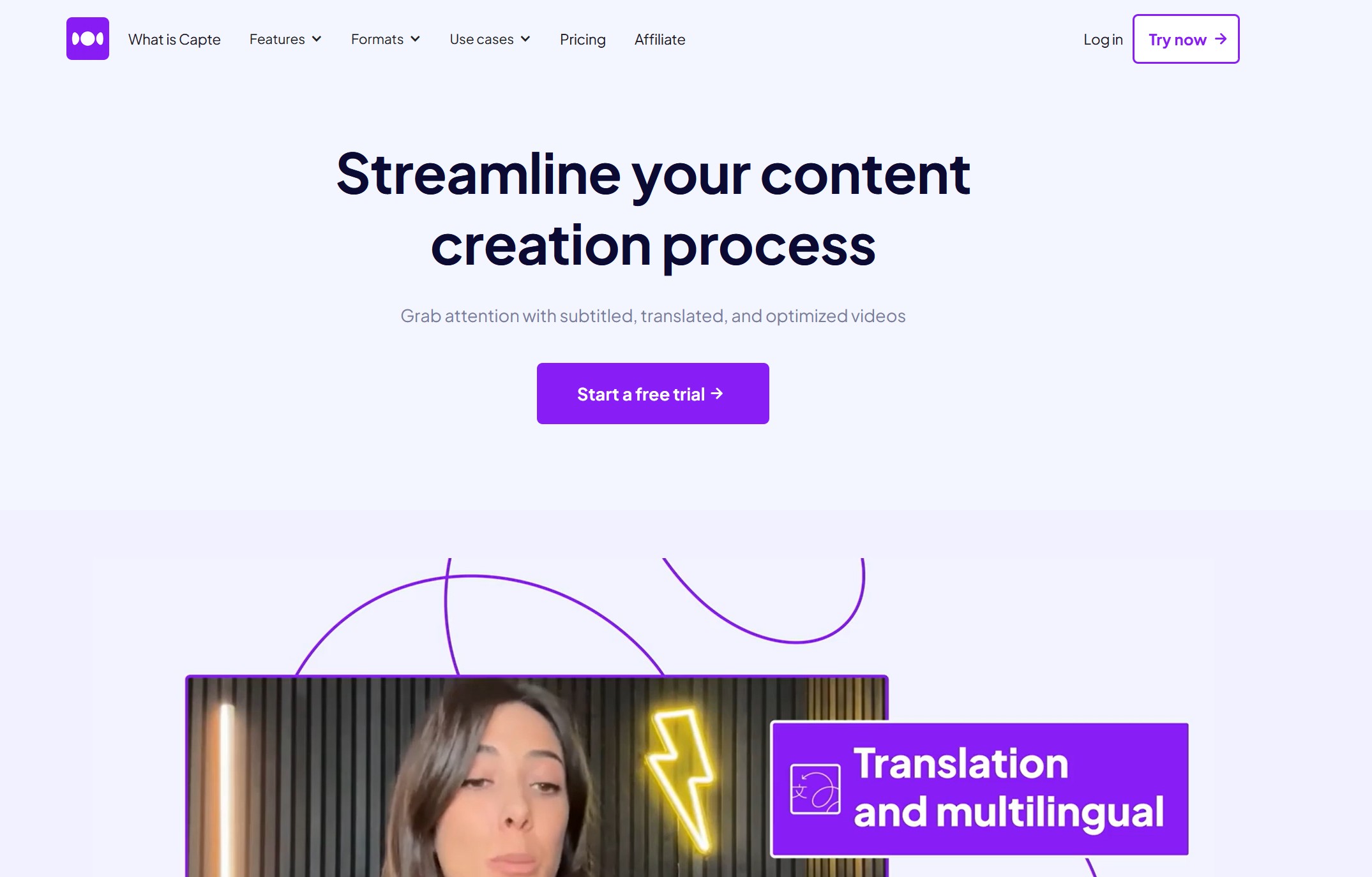 Capte screenshot - Create Viral Content Effortlessly