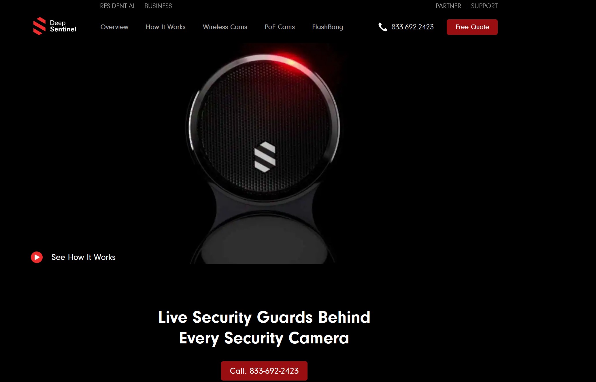 Deep Sentinel screenshot - Best Home Security With Real Guards