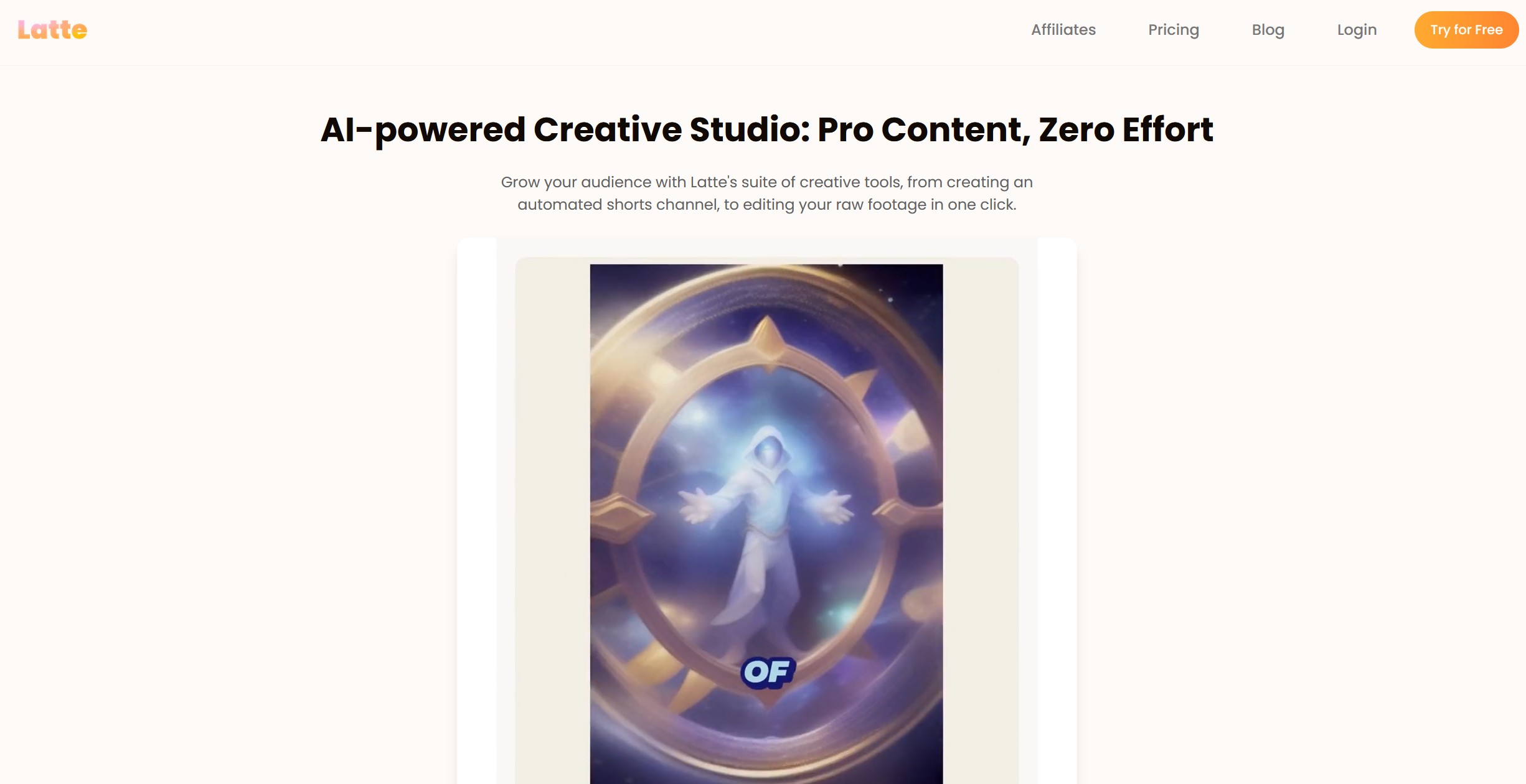 Latte Social screenshot - AI video editor that auto-clips, subtitles, and formats long videos for social media