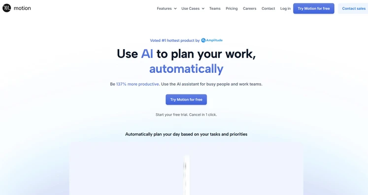 Motion screenshot