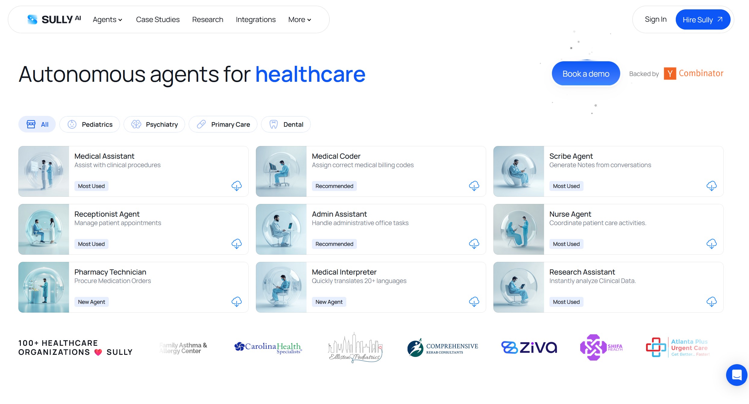 Sully.ai screenshot - AI Platform To Save Doctors Time