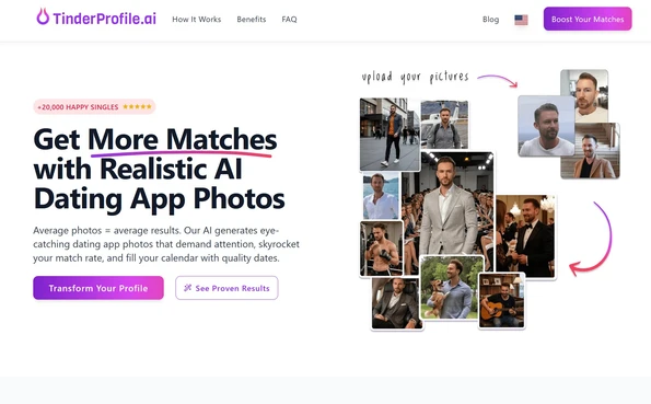 TinderProfile.ai screenshot