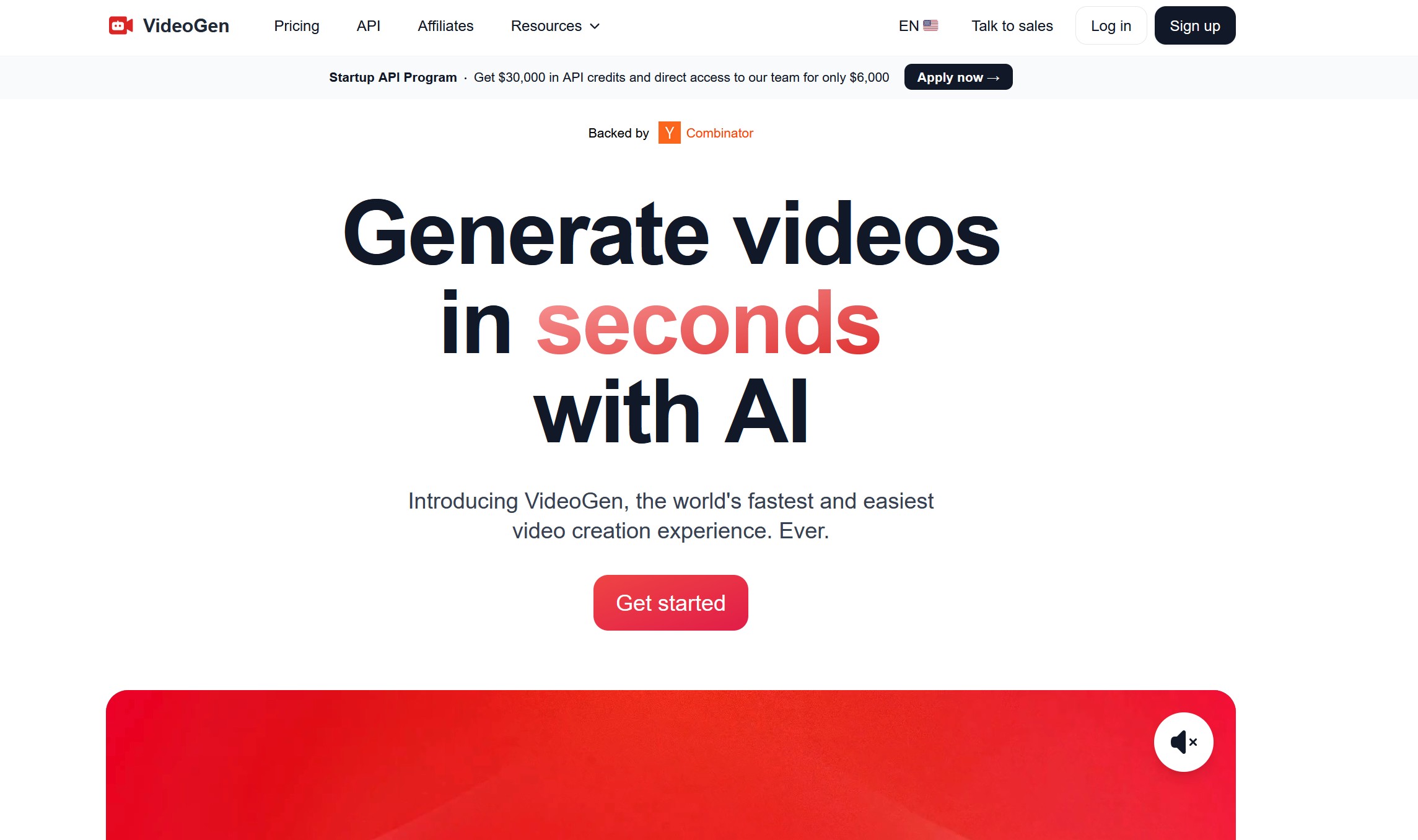 VideoGen screenshot - AI Video Generator - Create Videos in Seconds